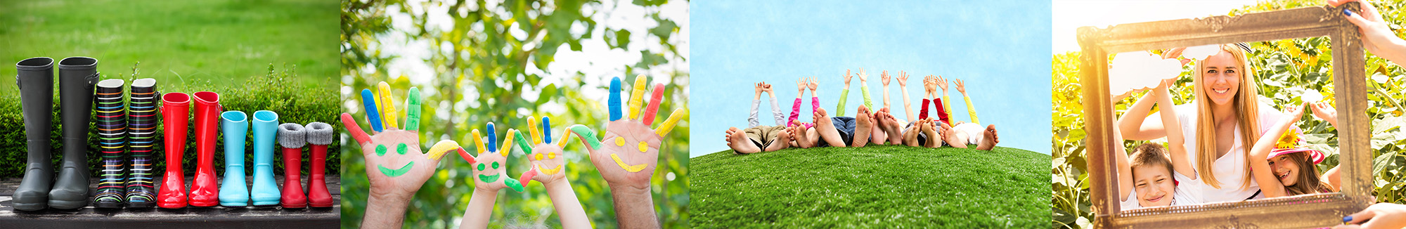 wellies family hand painting red blue yellow fingers feet portrait iphotography