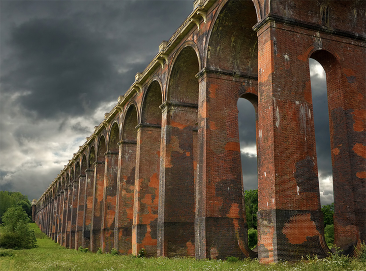 bridge viaduct structure landscape photography