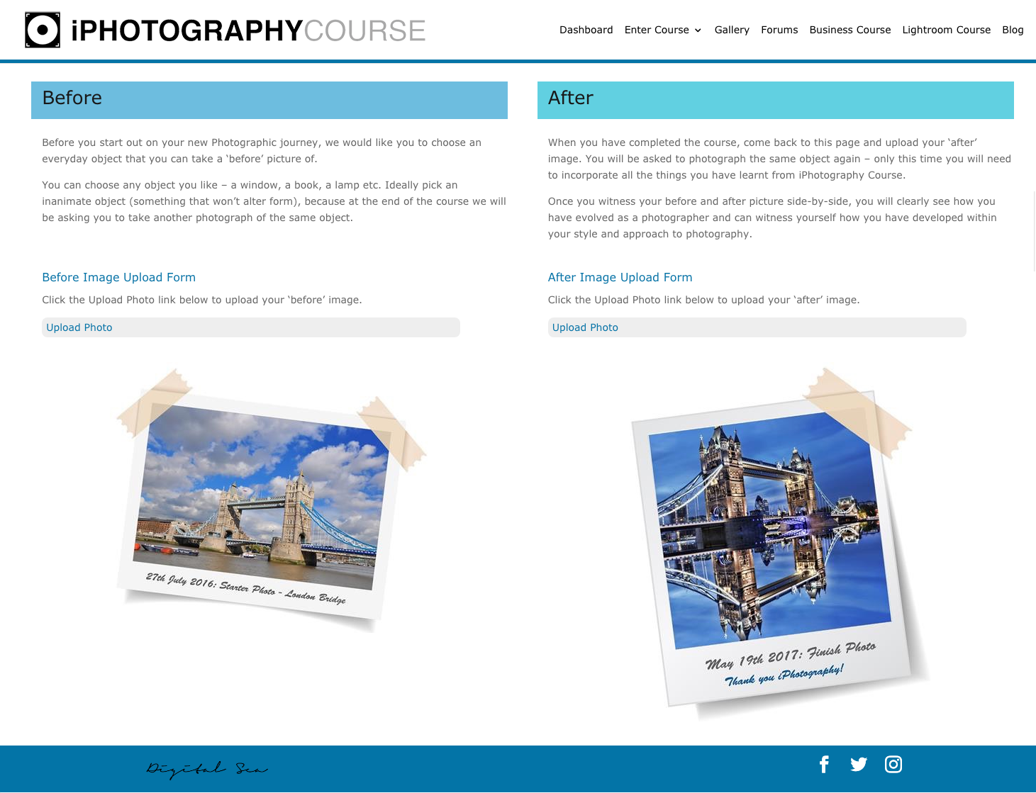 camera polaroid before after upload iphotography online training course photography