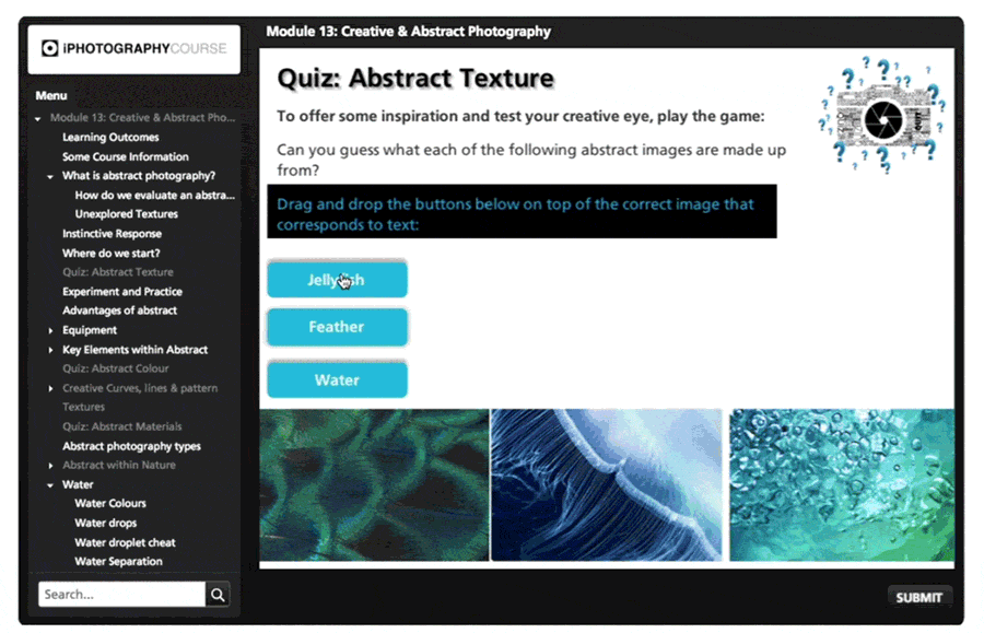 screen shot iphotography module online learning photography