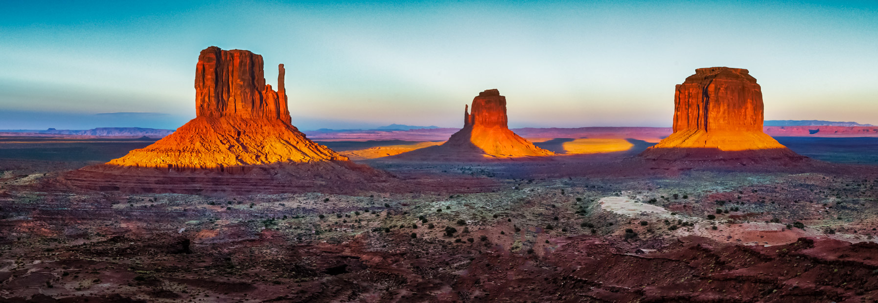 canyon desert sunset landscape