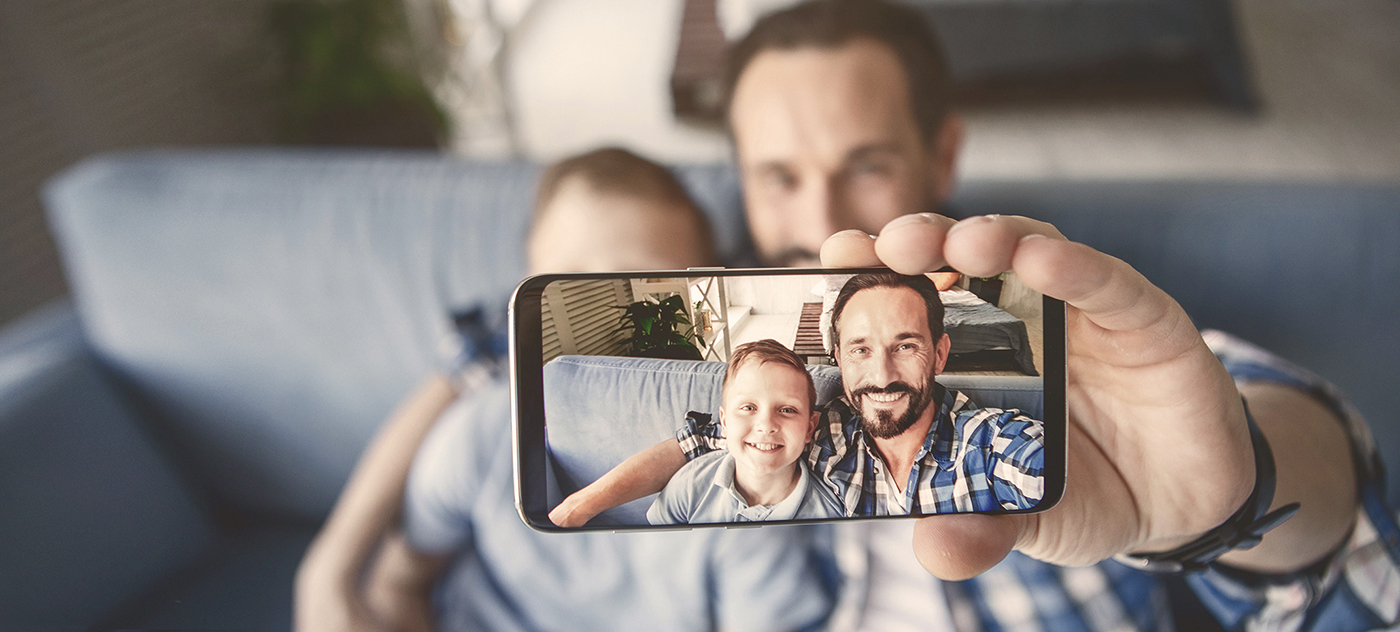 photograph with dad