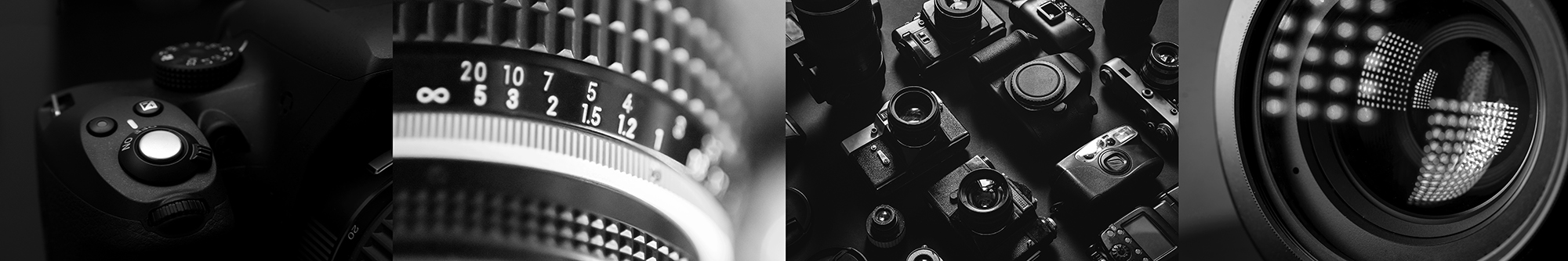 black and white camera close up vintage aperture ring digital dslr lens glass photography