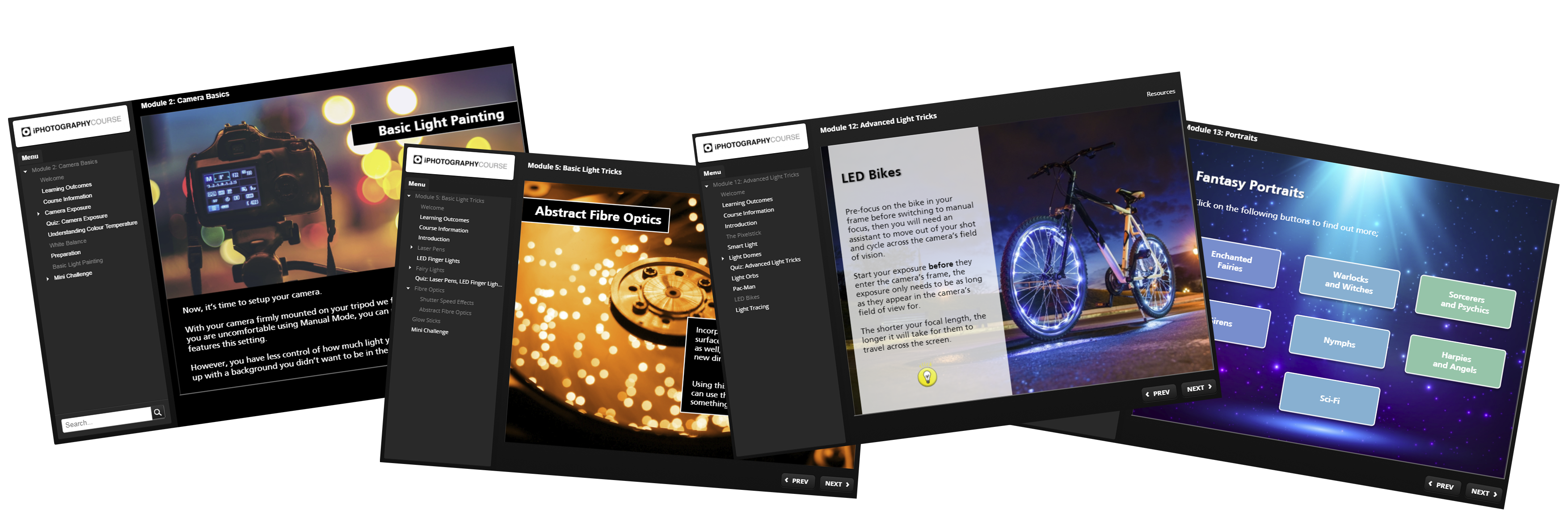 screen shot iphotography module online learning photography