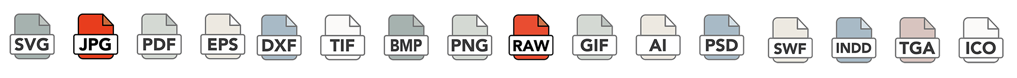 jpeg JPEG RAW raw file types icon